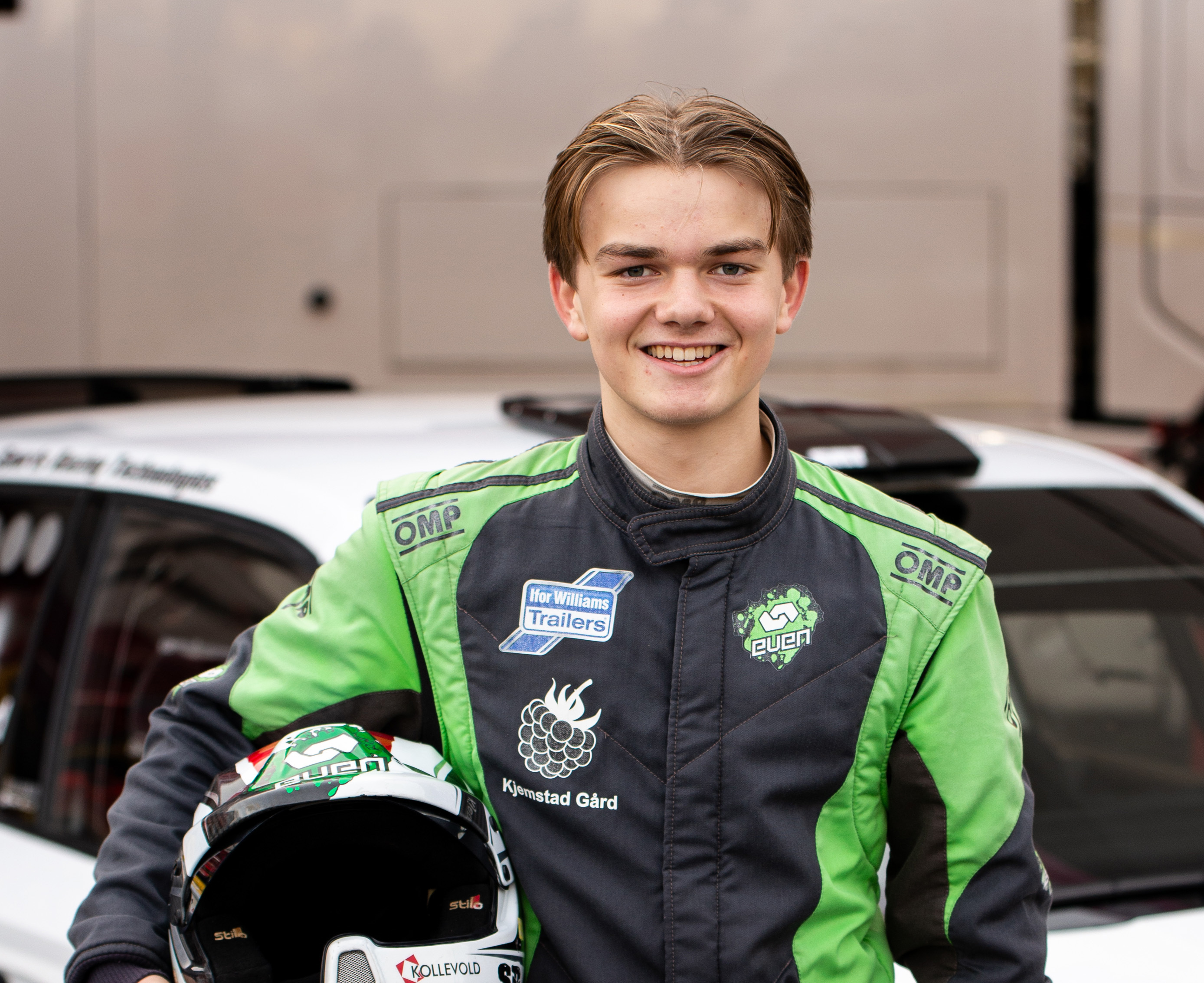 Bare 15 år gammel skal Karl Peder kjøre R5.
